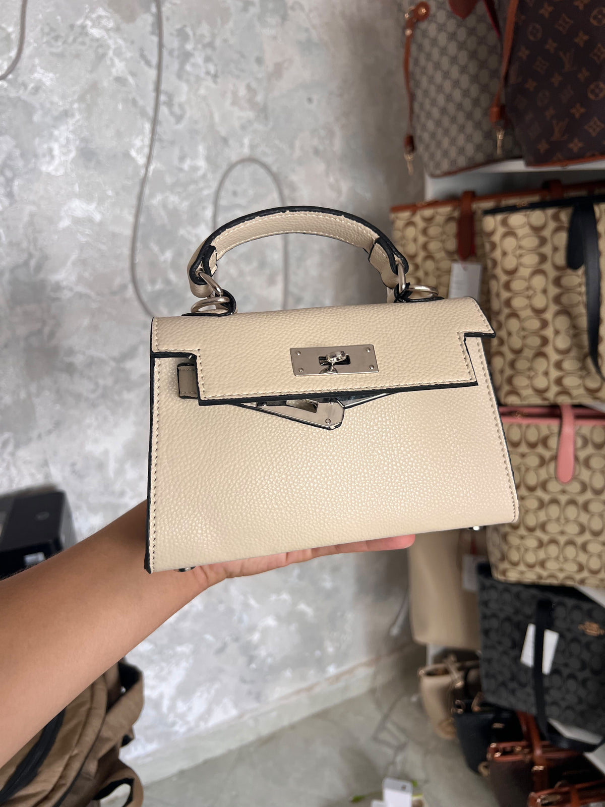 HERMES BEIGE AVEC LA HOUSSE