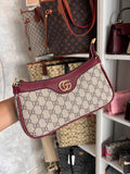 GUCCI BORDEAU AVEC LA HOUSSE