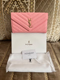 SAC POCHETTE YSL ROSE BEBE