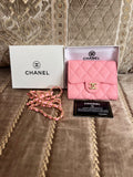 MINI CHANEL ROSE BEBE