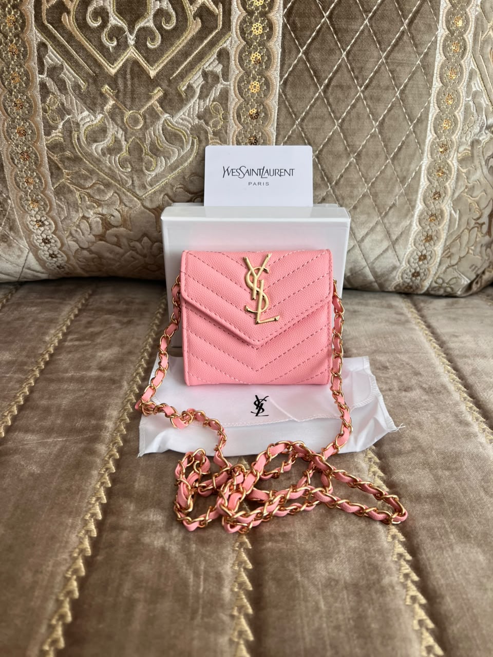 MINI YSL ROSE BEBE