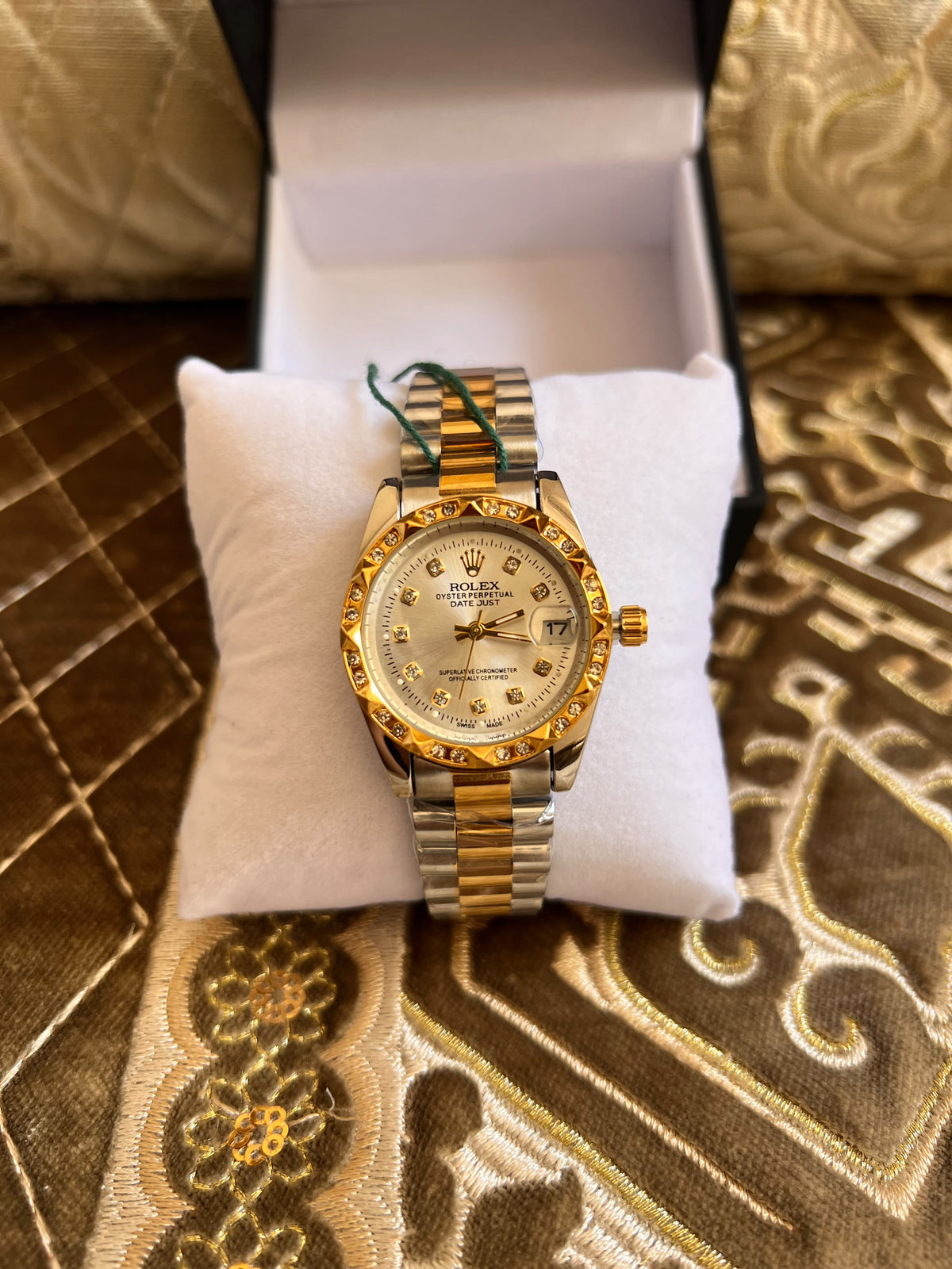 ROLEX TAB GOLD
