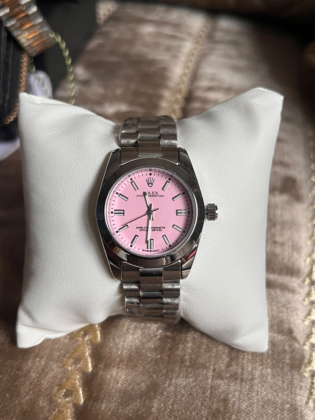 ROLEX TAB ROSE BEBE