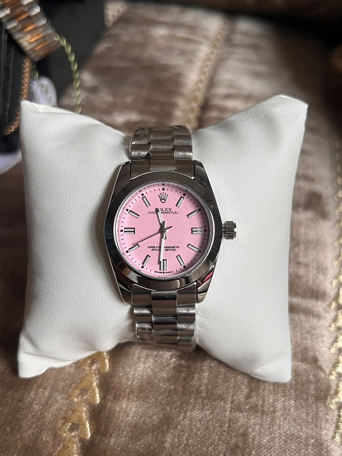 ROLEX TAB ROSE BEBE